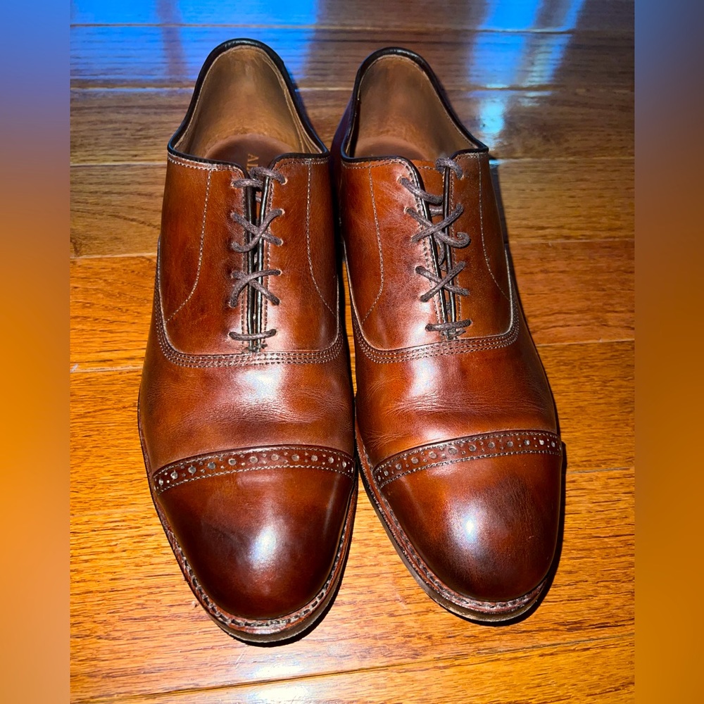 ALLEN EDMONDS “Fifth Ave” Oxford Shoes Size 10 Width 3E